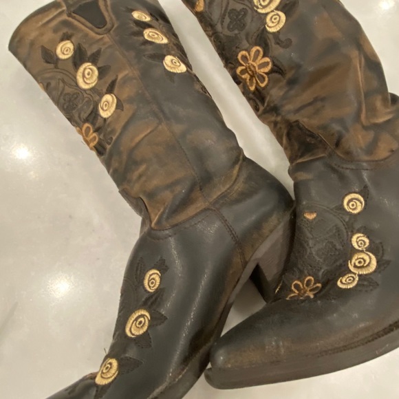 Dallas Texas Bouti, Pointed toe woman cowboy boots - Picture 11 of 12